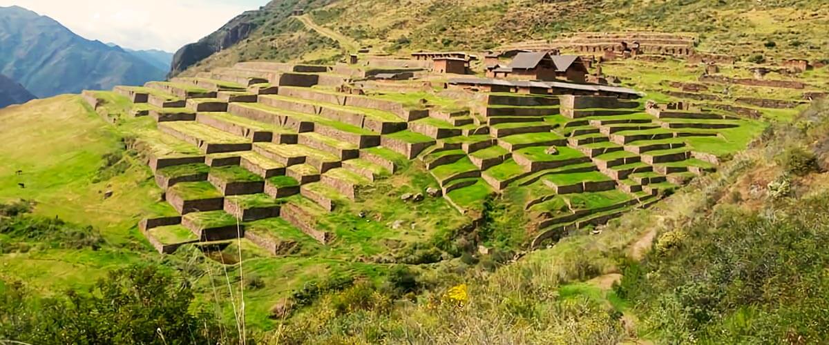 Solitary Paths Leading To Inca Cities