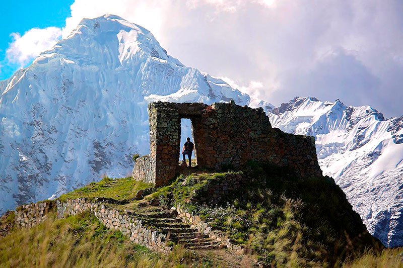 Solitary Paths Leading To Inca Cities